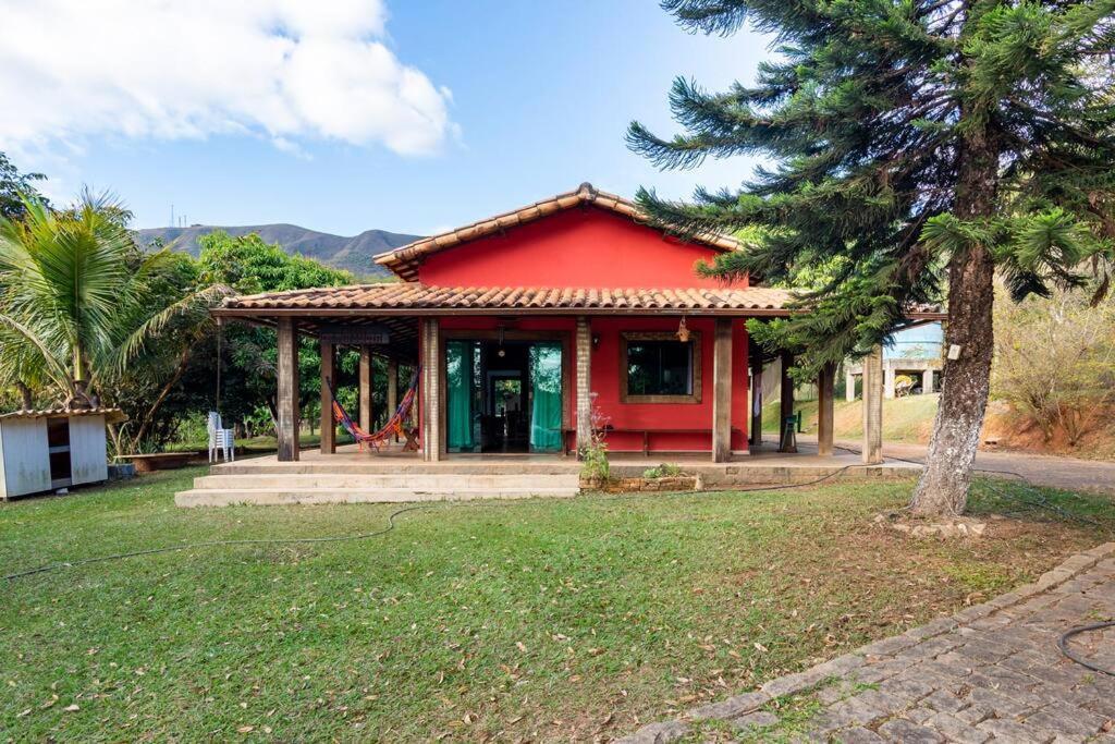 布鲁马迪纽Sitio Da Tia Lucia Perto Da Montanha别墅 外观 照片
